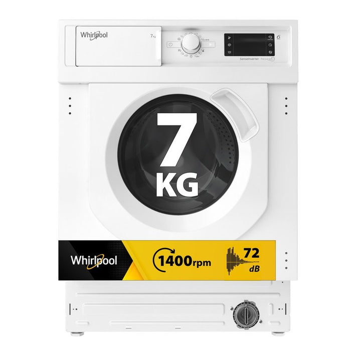 Built-in washing machine WHIRLPOOL BI WMWG71483E EU, 7 kg, FreshCare+
