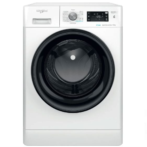 Washing machine WHIRLPOOL FFB 10469 BV EE, 10 kg, 6th Sense, 1400 rpm.