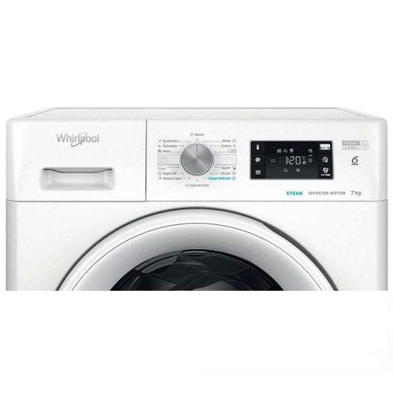 Washing machine WHIRLPOOL FFB 7469 WV EE, 7 kg, 6th SENSE, 1400 rpm