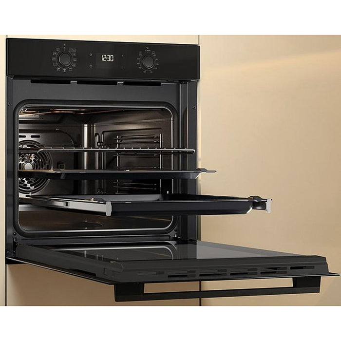 Built-in oven WHIRLPOOL OMK58HU1B, 71 l, Hydrolitic