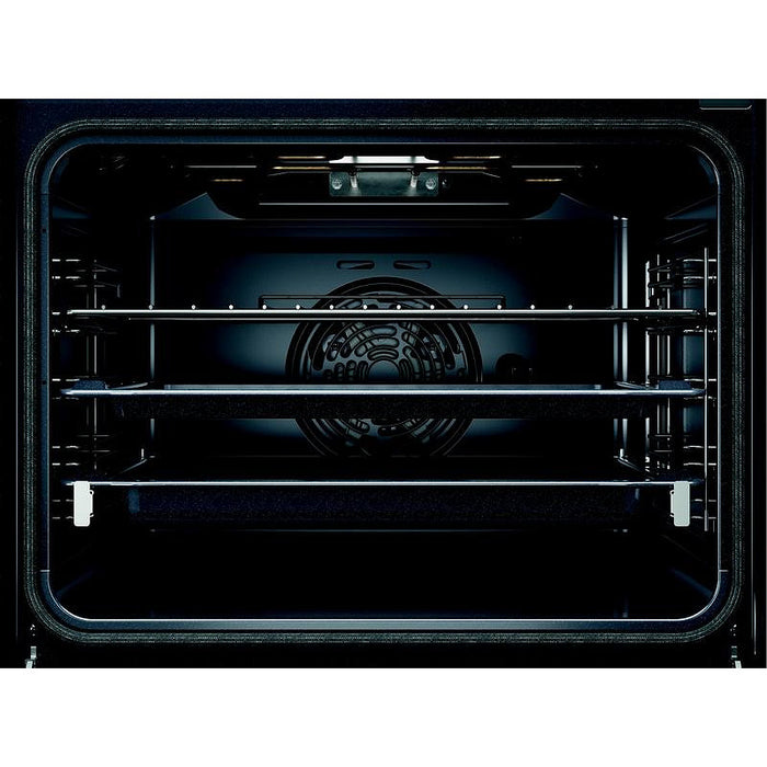 Built-in oven WHIRLPOOL OMSK58RU1SX, 71 l, Pyrolysis, A+, Push buttons