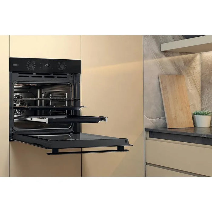 Built-in oven Whirlpool OMSR58RU1SB, 71, Push buttons, A+, Pyrolysis