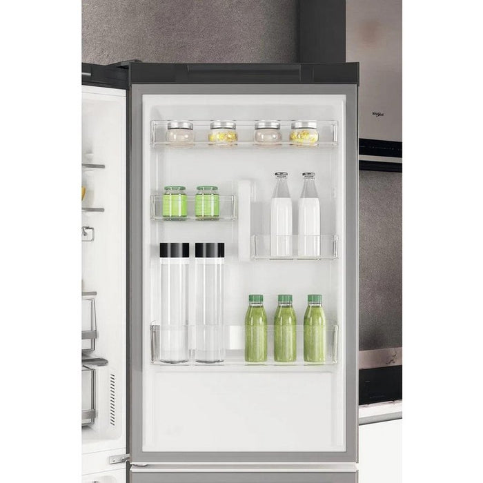 Refrigerator with freezer Whirlpool W7X 82O OX H*** , 335 l, E , No Frost , Inox