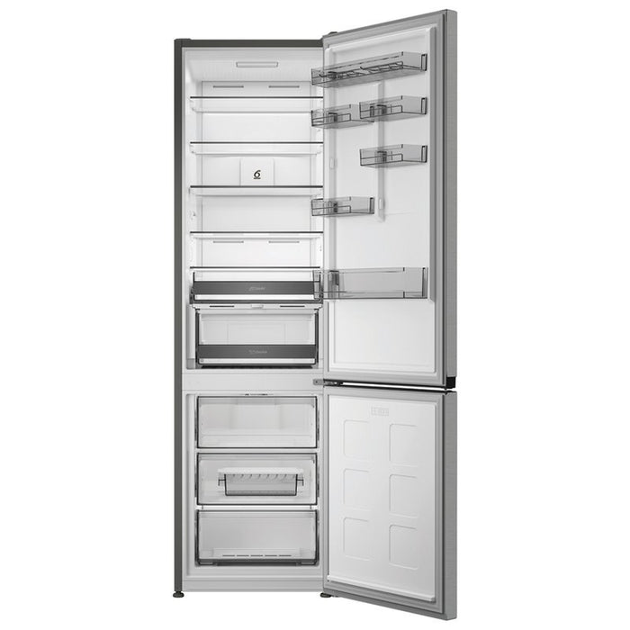 Refrigerator with freezer Whirlpool WHK 22412 X5EA, 415 l, D, No Frost, Stainless steel