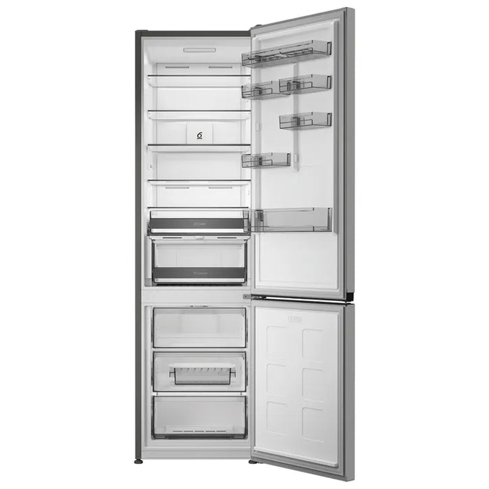 Refrigerator with freezer Whirlpool WHK 22412 X5EA, 415 l, D, No Frost, Stainless steel