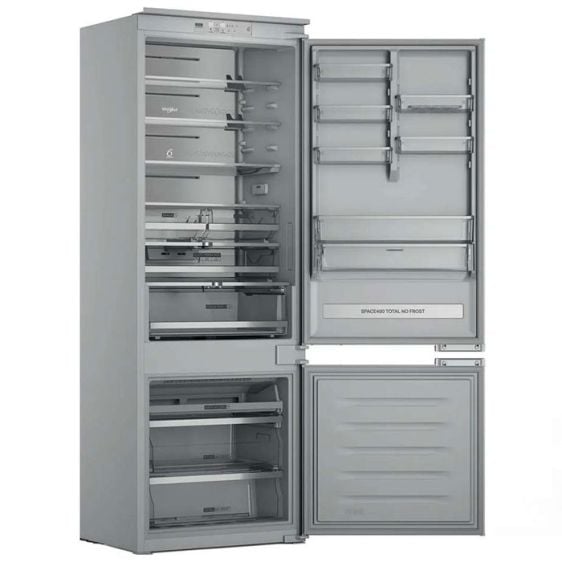 Built-in refrigerator WHIRLPOOL WH SP70 T262 P, 394 l, Total No Frost, height 193.5 x width. 69 cm