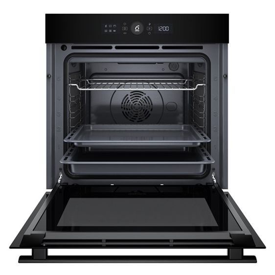 Built-in oven WHIRLPOOL WOI4S8CM0SBA, 73 l, 6th SENSE, black