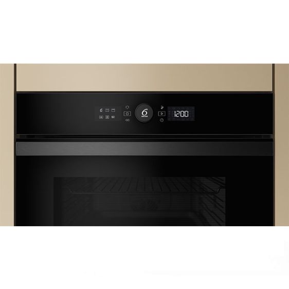 Built-in oven WHIRLPOOL WOI4S8CM0SBA, 73 l, 6th SENSE, black