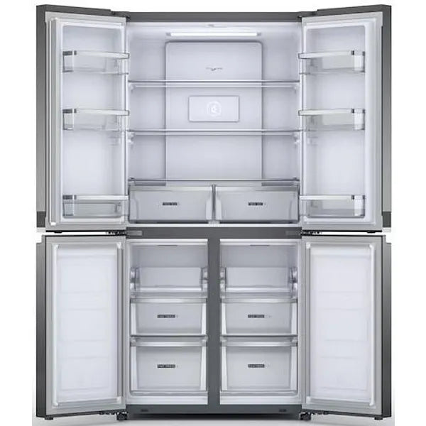 Side-by-Side Refrigerator Whirlpool WQ9 E2L EF, 610 l, E, No Frost, Stainless Steel