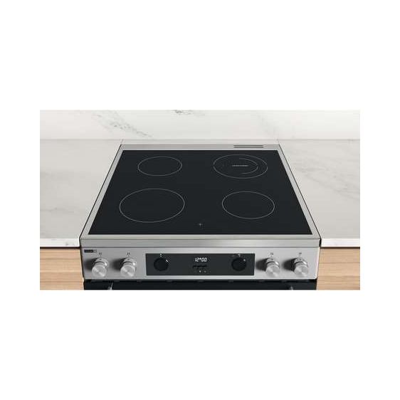 Cooker (electric) Whirlpool WS68V8CCXT***, INOX, Ceramic