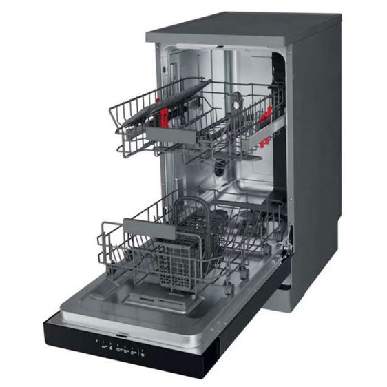 Dishwasher 45cm Whirlpool WSFC 3M27 X+ 2x Fairy Platinum Plus Tablets