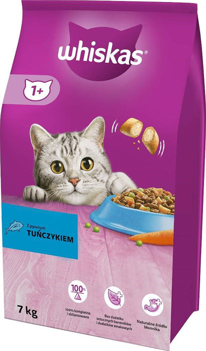WHISKAS Cat Adult with tuna - dry cat food - 7 kg