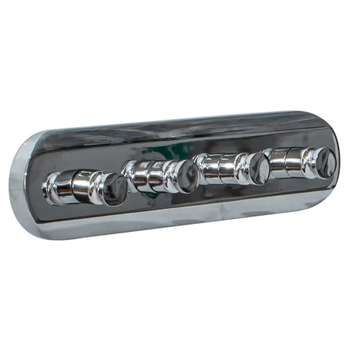 WHITE QUAD BISK CHROMA HANGER - Аксесоари за баня<<<Аксесоари за баня<<<Баня<<<Praktiker&&&Закачалки стойки<<<Аксесоари