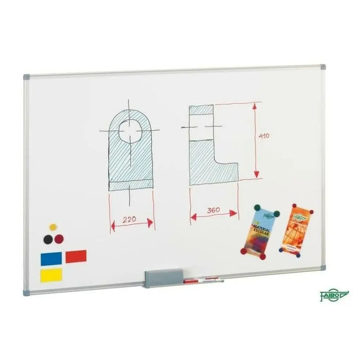 Whiteboard Faibo 90 x 120 cm - Електроника Периферни и резервни части<<<Компютри| Електроника<<<BigBuy&&&Интерактивни