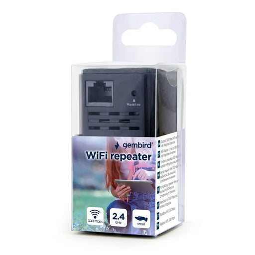 Wi-Fi Amplifier GEMBIRD WNP-RP300-03-BK - WIFI мрежи<<<Компютър Мрежи и компоненти<<<Компютри|