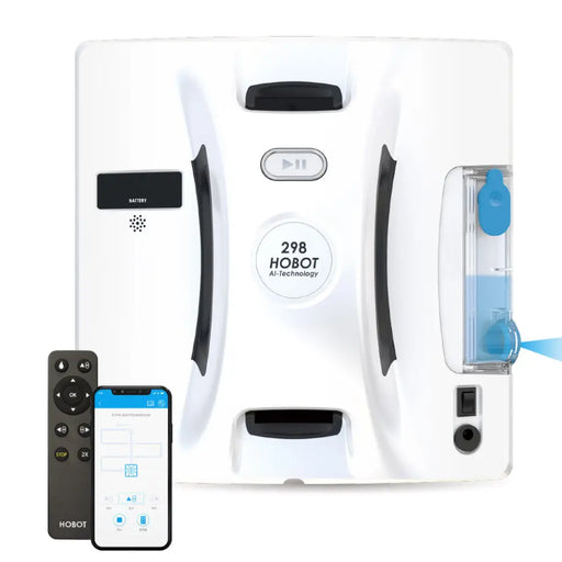 Window robot Hobot 298 White - Прахосмукачки роботи<<<Прахосмукачки<<<Малки електроуреди<<<TechMart