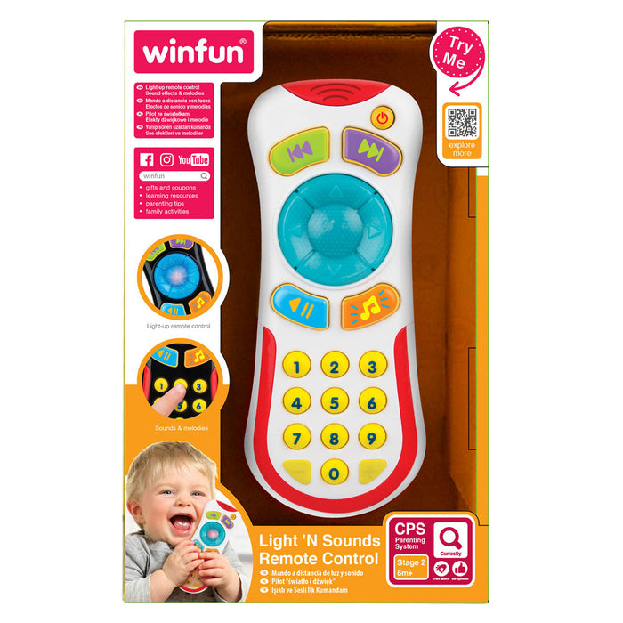 Детска играчка WinFun - Дистанционно със звук и светлина