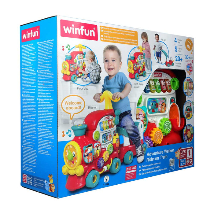 WINFUN Ride-On Train with Activities