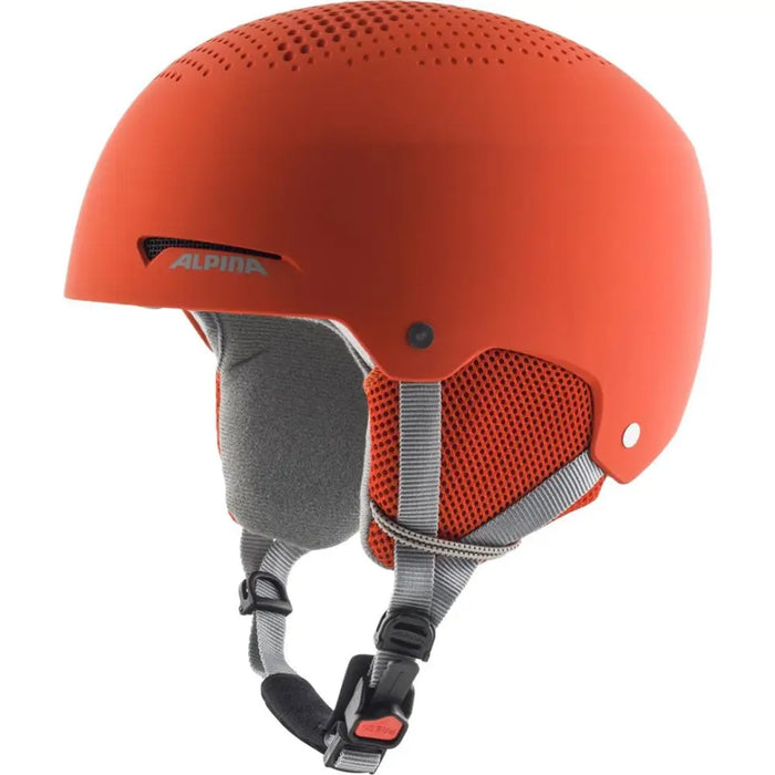 WINTER HELMET ALPINA ZUPO PUMPKIN-ORANGE MATT 51-55 - HelmetsNTO-KAS<<<SkiingNTO<<<ActionPL