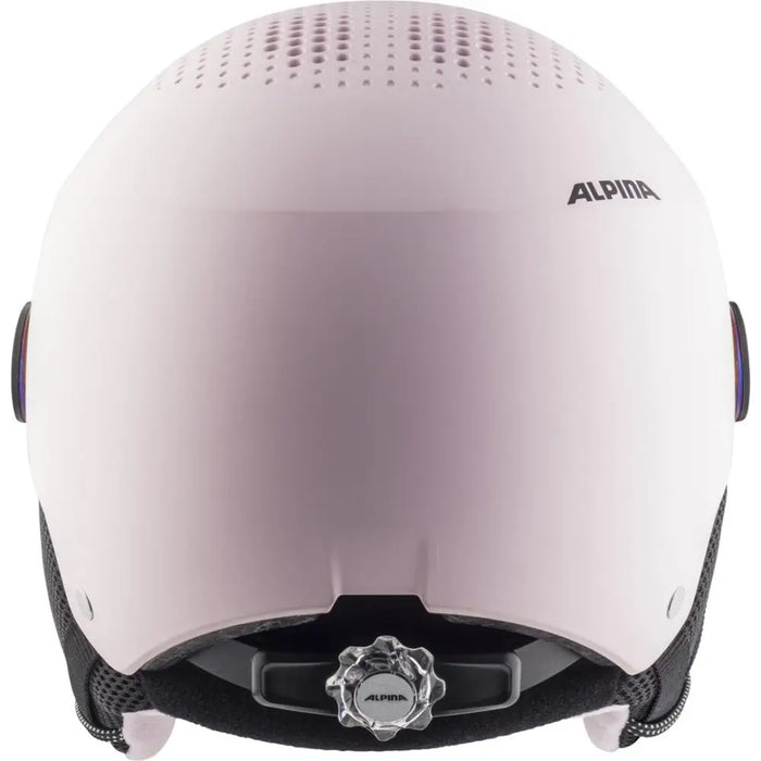 WINTER HELMET ALPINA ZUPO VISOR Q-LITE ROSE MATT 51-55 - HelmetsNTO-KAS<<<SkiingNTO<<<ActionPL