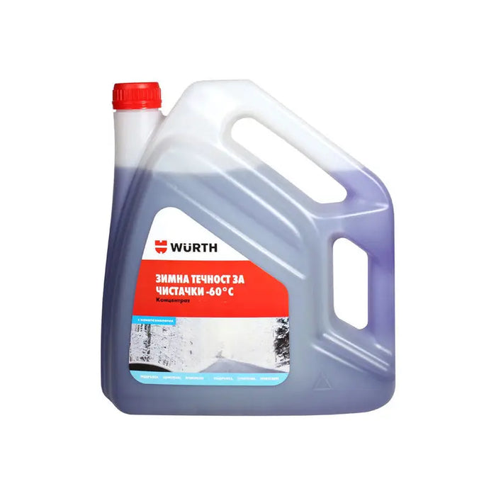 WINTER WIPER FLUID 4L CONCENTRATE WURTH - Зимна течност за чистачки<<<Сезонни авто продукти<<<Авто и вело<<<Praktiker