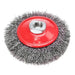 WIRE BRUSH FOR ANGLE SLIDE F 115 VERTO - Метални четки<<<Консумативи за електроинструменти<<<Инструменти и