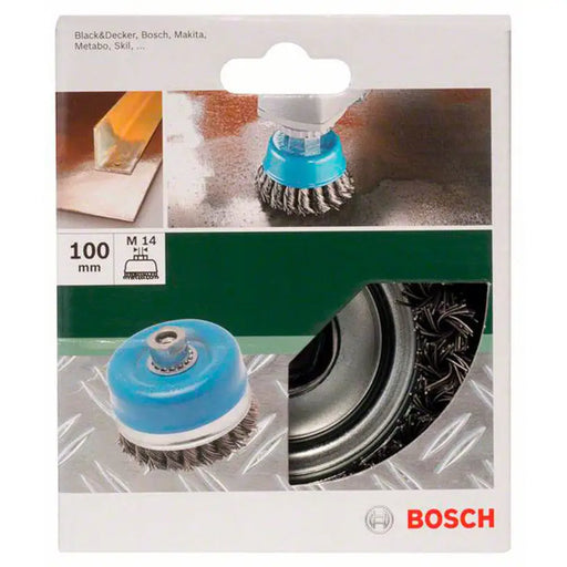 WIRE BRUSH FOR BOSCH ANGLE GRINDER - Дискове за ъглошлайфи<<<Консумативи за електроинструменти<<<Инструменти и