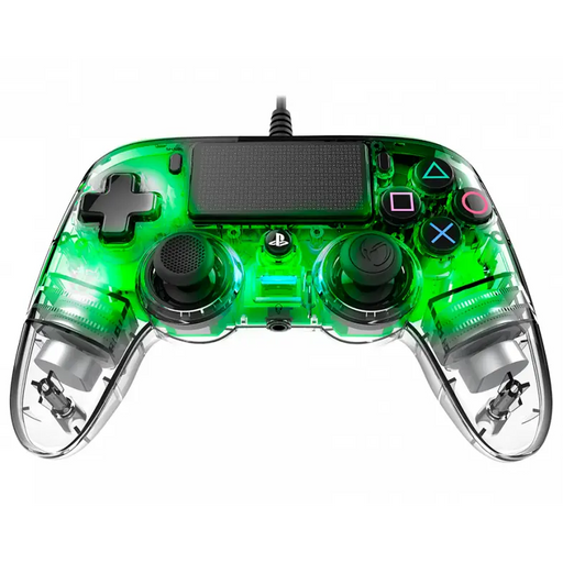 Wired gamepad Nacon Wired Illuminated Compact Controller Green Green - Геймпадове<<<Геймърска