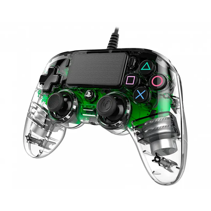 Wired gamepad Nacon Wired Illuminated Compact Controller Green Green - Геймпадове<<<Геймърска