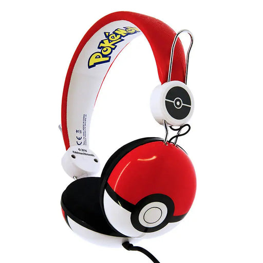 Wired headphones for Kids OTL Pokemon Pokeball Dome (red) - Headphones and speakers<<<Electronic accessories<<<Mom