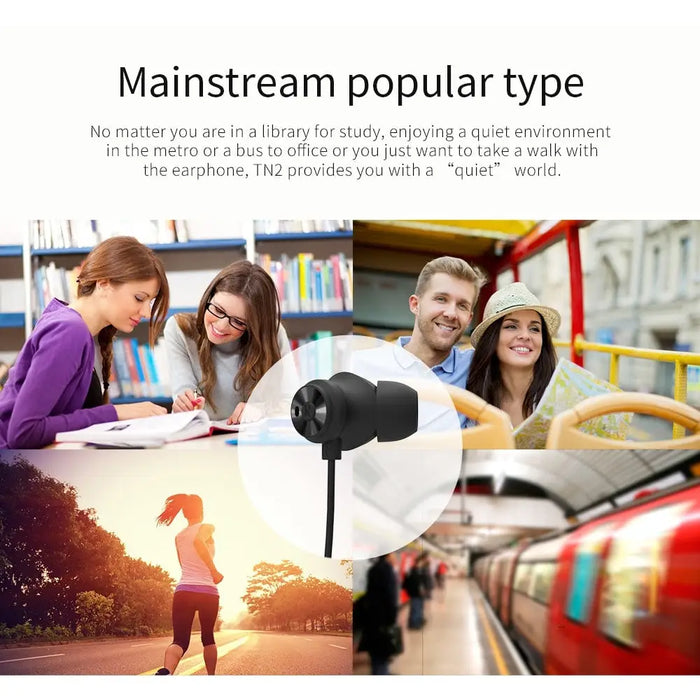 Wireless Bluetooth 4.2 Bluedio TN2 Headphones with Neck Grip - Wireless Earphones