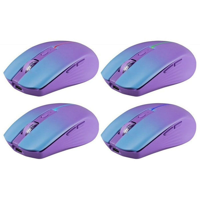 Wireless Bluetooth Mouse Defender MISTERIO MM-301 Purple - Гейминг Мишка и Подложка за Мишка<<<Компютър