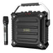 Wireless Bluetooth Speaker W-KING K3H 100W + microphone (black) - Bluetooth portable