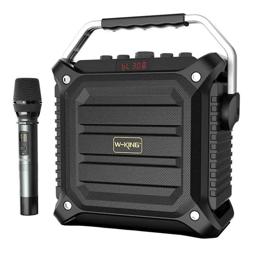 Wireless Bluetooth Speaker W-KING K3H 100W + microphone (black) - Bluetooth portable