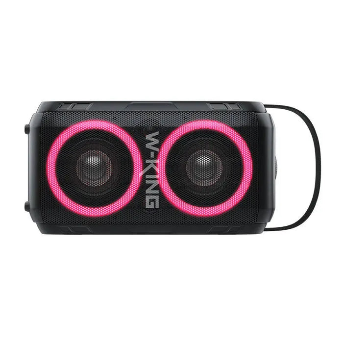 Wireless Bluetooth Speaker W-KING T9 60W (black) + microphone - Bluetooth portable