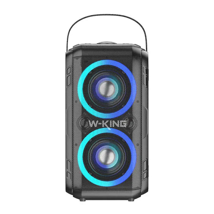 Wireless Bluetooth Speaker W-KING T9II 60W + microphone (black) - Bluetooth portable