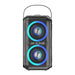 Wireless Bluetooth Speaker W-KING T9II 60W + microphone (black) - Bluetooth portable