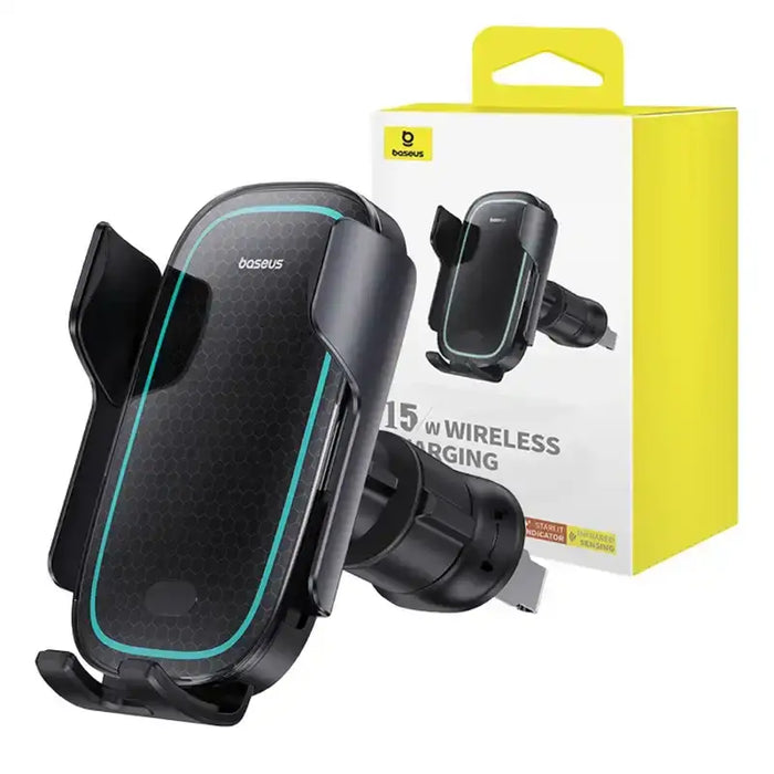 Wireless Charging Car Mount Baseus MilkyWay Pro 15W (black) - Phone holders<<<Car accessories<<<InnproXML&&&Cell phone