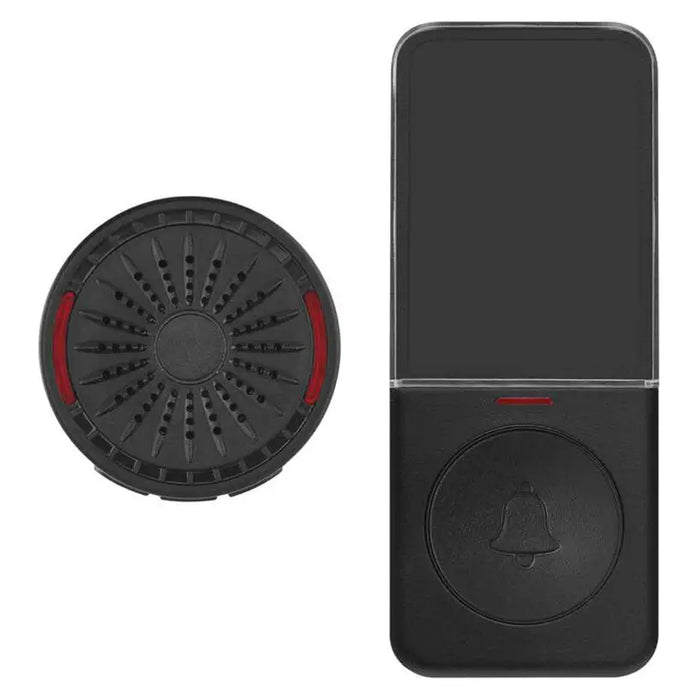 WIRELESS DOORBELL 220V BLACK COMPACT EMOS - Звънци<<<Електроматериали<<<Строителни