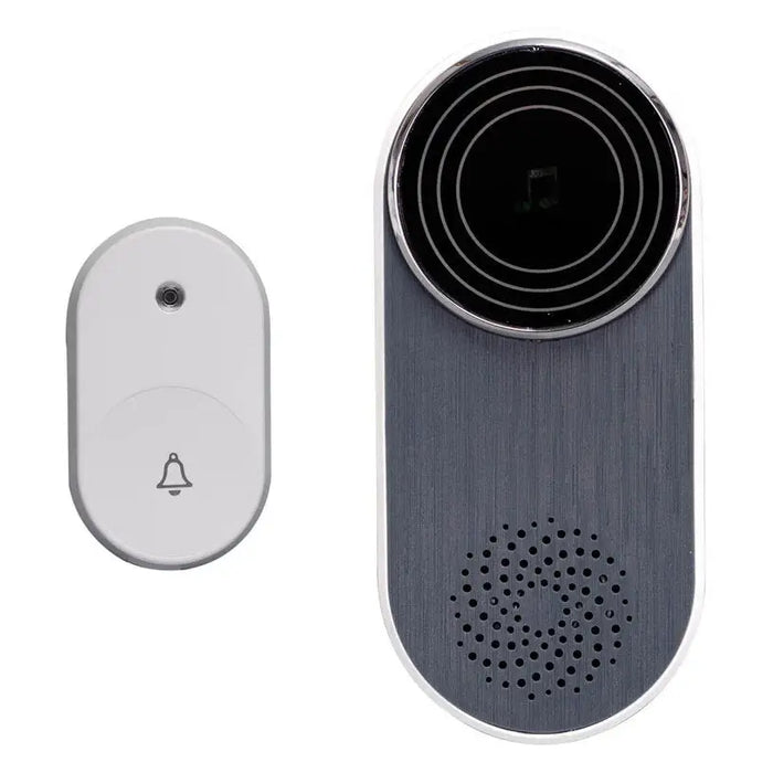 WIRELESS DOORBELL D155AC-T11 GREY SYNCHRO - Звънци<<<Електроматериали<<<Строителни