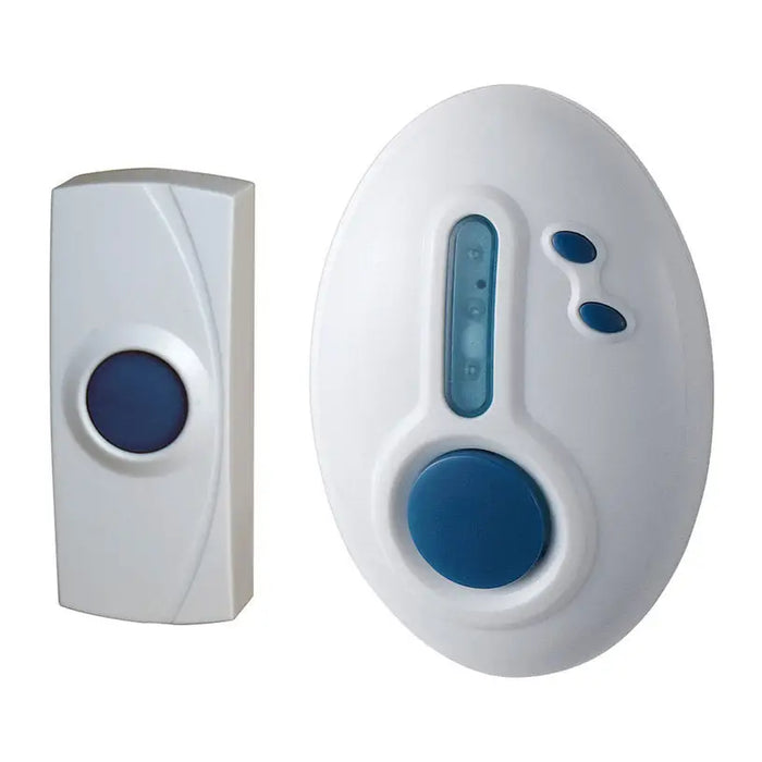 WIRELESS DOORBELL JXA-DS128 WHITE SYNCHRO - Звънци<<<Електроматериали<<<Строителни