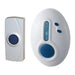 WIRELESS DOORBELL JXA-DS128 WHITE SYNCHRO - Звънци<<<Електроматериали<<<Строителни