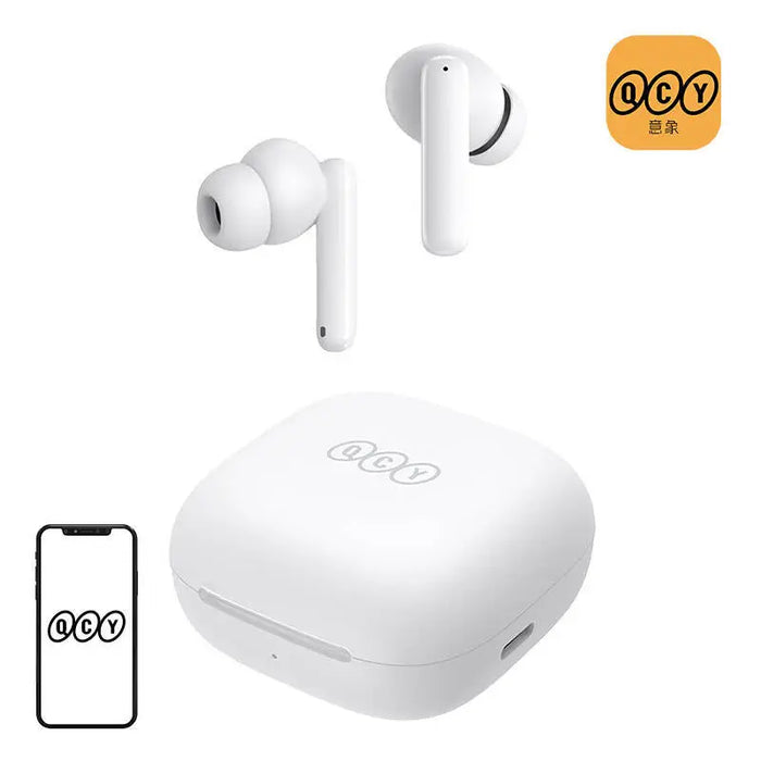 Wireless Earphones TWS QCY T13 ANC (white) - TWS<<<Wireless<<<Headphones<<<Audio<<<InnproXML