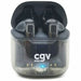 Wireless Earphones with Charging Case CGV URBAN GHOST Black - Електроника Периферни и резервни части<<<Компютри|