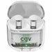 Wireless Earphones with Charging Case CGV URBAN GHOST White - Електроника Периферни и резервни части<<<Компютри|