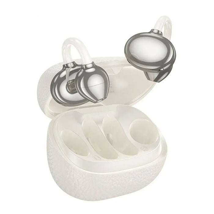 Wireless Earphones with Charging Case Hoco EA5 DUKE III White - Микрофони и слушалки<<<Електроника Периферни и резервни