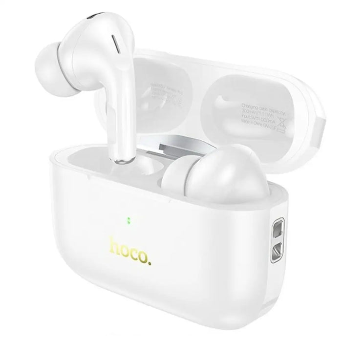 Wireless Earphones with Charging Case Hoco EW56 Plus Generoso White - Микрофони и слушалки<<<Електроника Периферни и