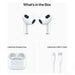 Wireless headphones Apple AirPods MPNY3LL/A (3rd generation with Lightning Charging Case) - True wireless