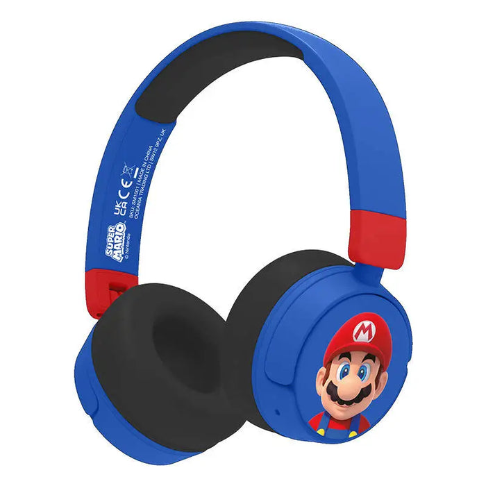Wireless headphones for Kids OTL Super Mario (blue) - Headphones and speakers<<<Electronic accessories<<<Mom