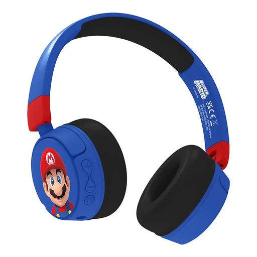Wireless headphones for Kids OTL Super Mario (blue) - Headphones and speakers<<<Electronic accessories<<<Mom